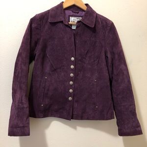 NWOT Nordstrom Tria Suede Jacket